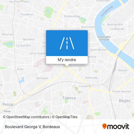 Boulevard George V plan