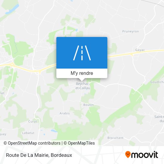 Route De La Mairie plan
