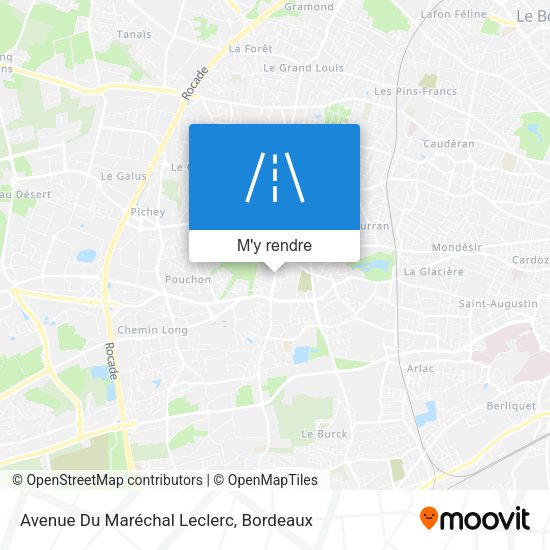 Avenue Du Maréchal Leclerc plan