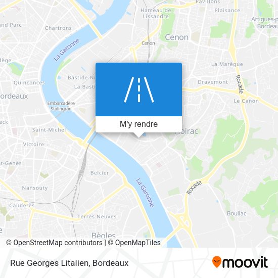 Rue Georges Litalien plan