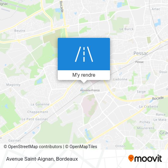 Avenue Saint-Aignan plan
