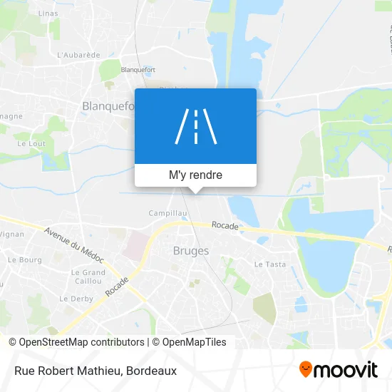 Rue Robert Mathieu plan