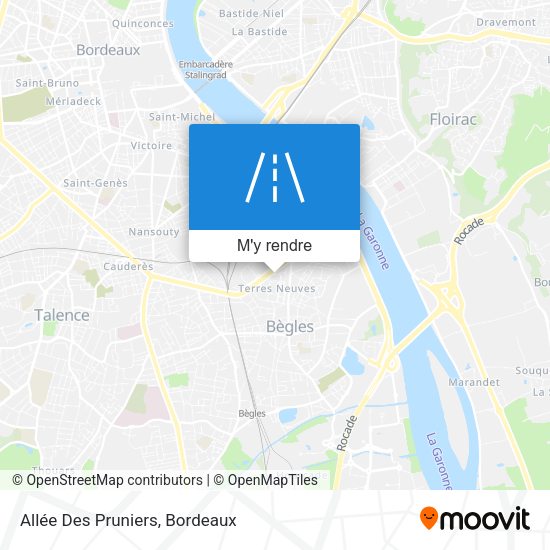 Allée Des Pruniers plan