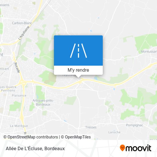 Allée De L'Écluse plan