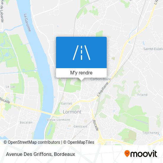 Avenue Des Griffons plan