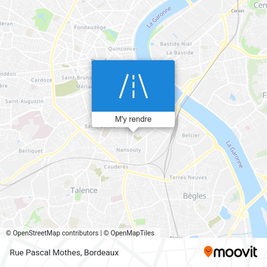 Rue Pascal Mothes plan