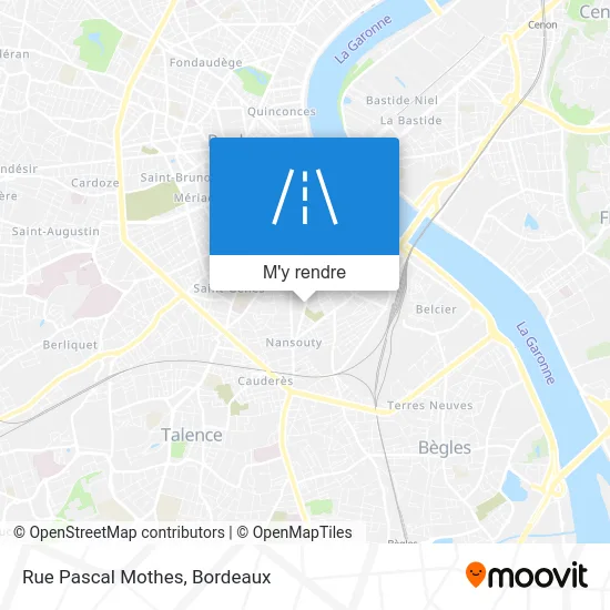 Rue Pascal Mothes plan