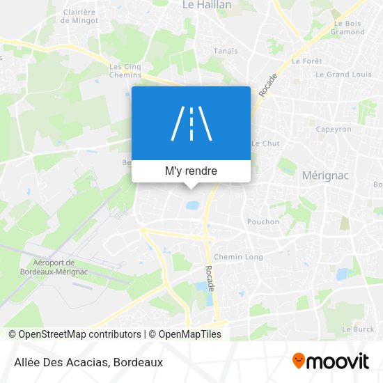 Allée Des Acacias plan