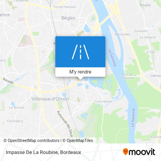 Impasse De La Roubine plan