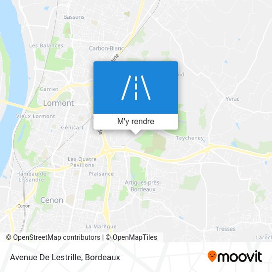 Avenue De Lestrille plan