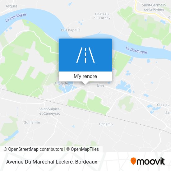 Avenue Du Maréchal Leclerc plan