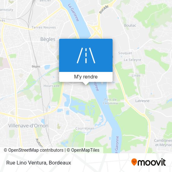 Rue Lino Ventura plan