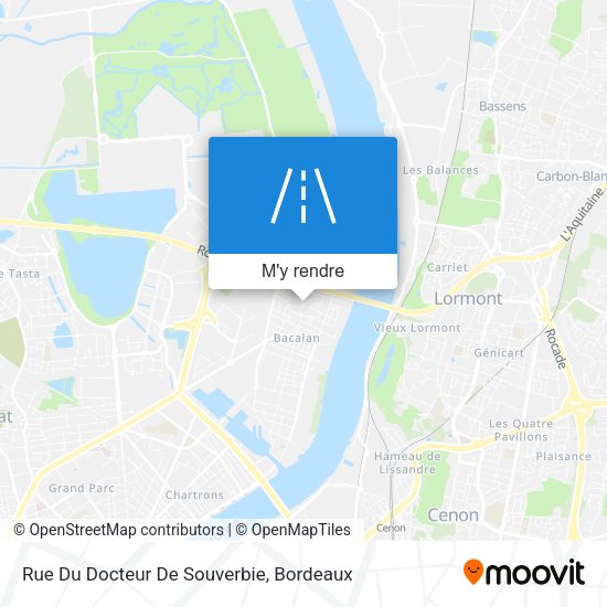 Rue Du Docteur De Souverbie plan