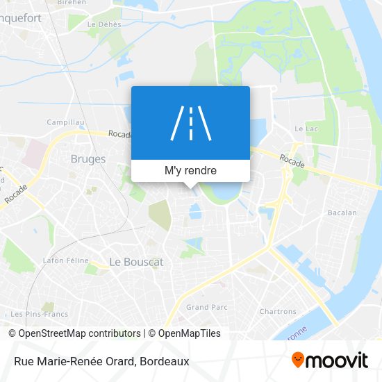 Rue Marie-Renée Orard plan