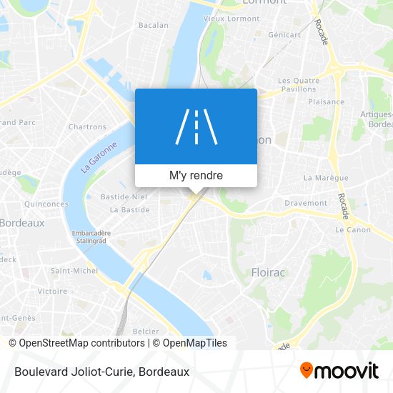 Boulevard Joliot-Curie plan