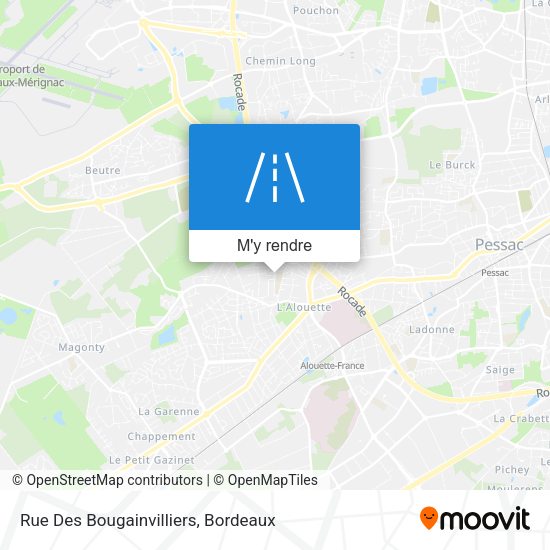Rue Des Bougainvilliers plan