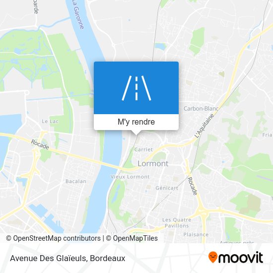 Avenue Des Glaïeuls plan