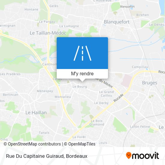 Rue Du Capitaine Guiraud plan