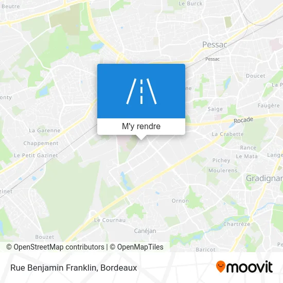 Rue Benjamin Franklin plan