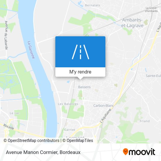 Avenue Manon Cormier plan