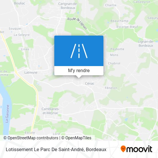 Lotissement Le Parc De Saint-André plan