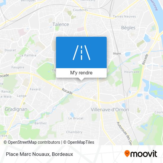 Place Marc Nouaux plan