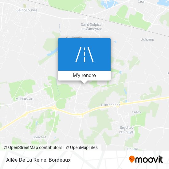 Allée De La Reine plan