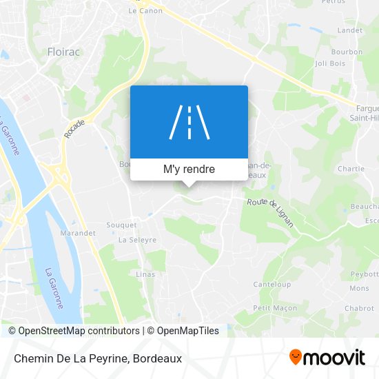 Chemin De La Peyrine plan