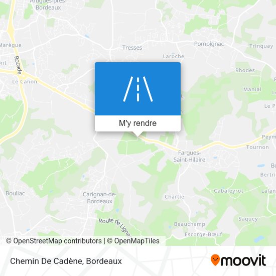 Chemin De Cadène plan
