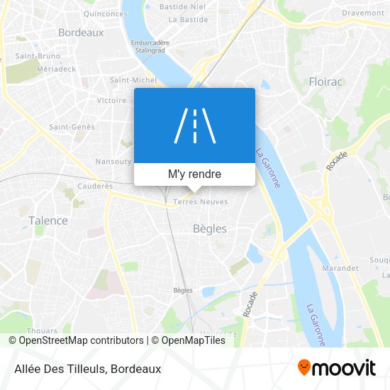 Allée Des Tilleuls plan