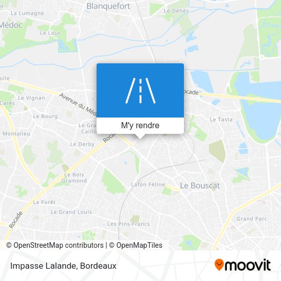Impasse Lalande plan
