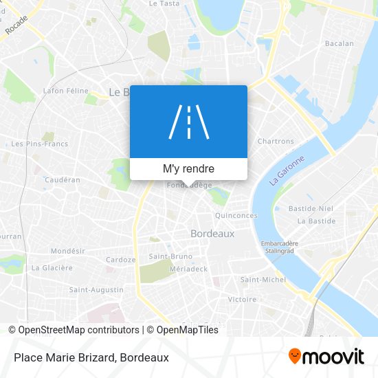 Place Marie Brizard plan