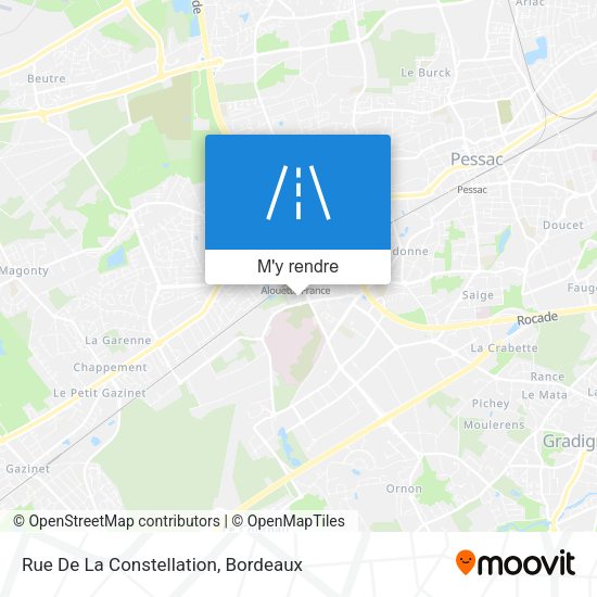 Rue De La Constellation plan