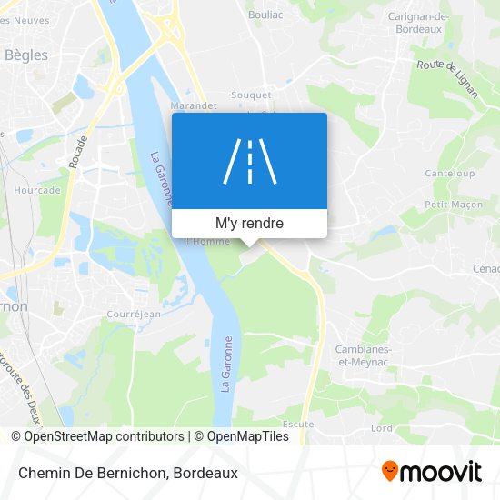 Chemin De Bernichon plan