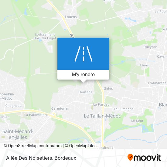 Allée Des Noisetiers plan