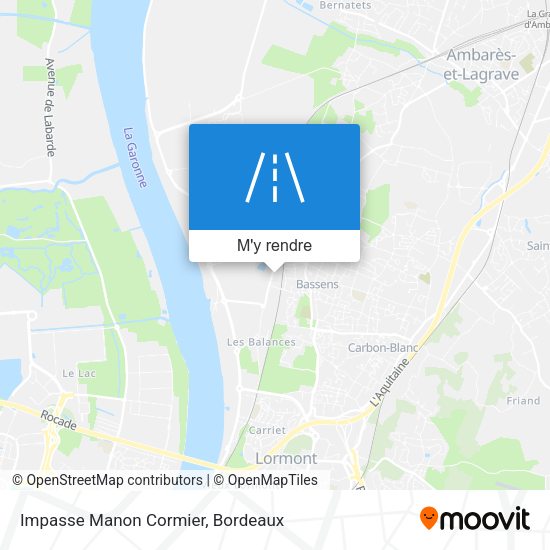 Impasse Manon Cormier plan