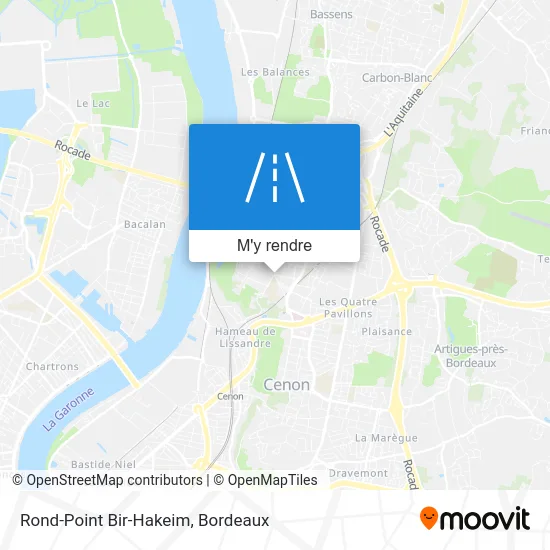 Rond-Point Bir-Hakeim plan