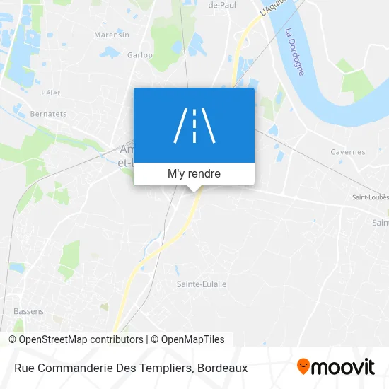 Rue Commanderie Des Templiers plan