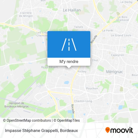 Impasse Stéphane Grappelli plan