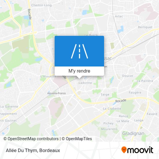 Allée Du Thym plan