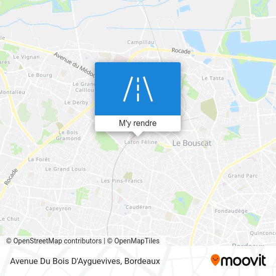 Avenue Du Bois D'Ayguevives plan