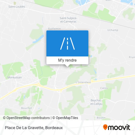 Place De La Gravette plan