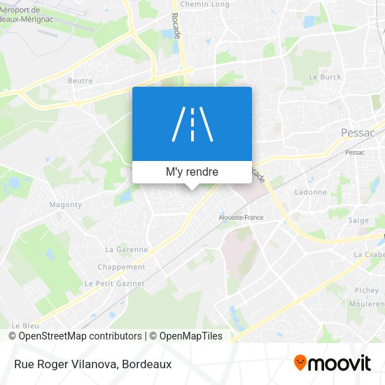 Rue Roger Vilanova plan