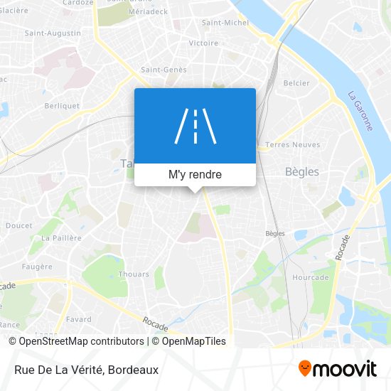 Rue De La Vérité plan