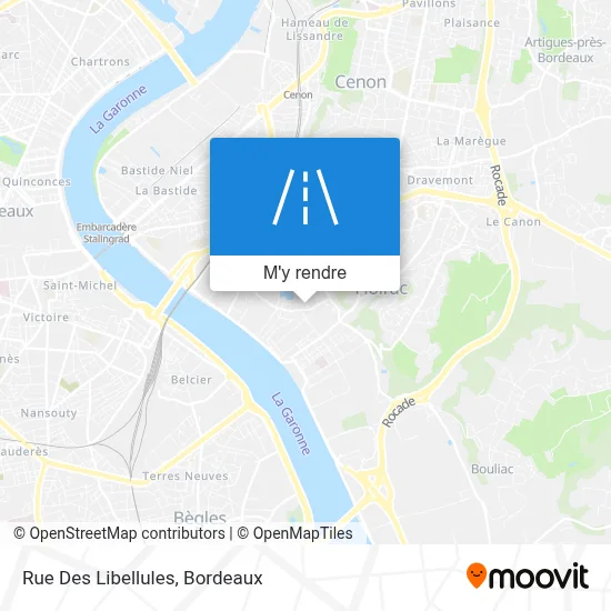 Rue Des Libellules plan