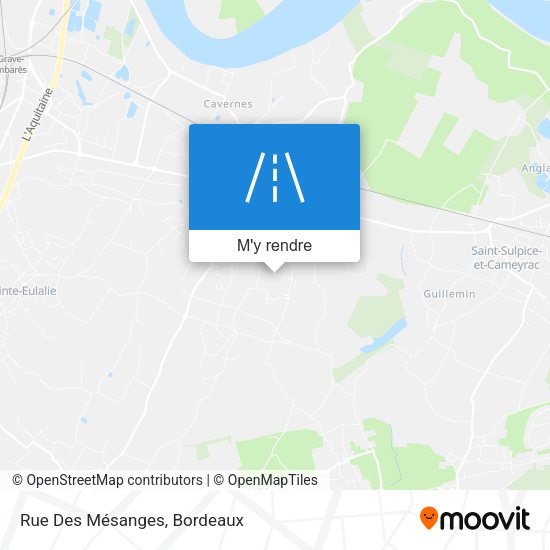 Rue Des Mésanges plan