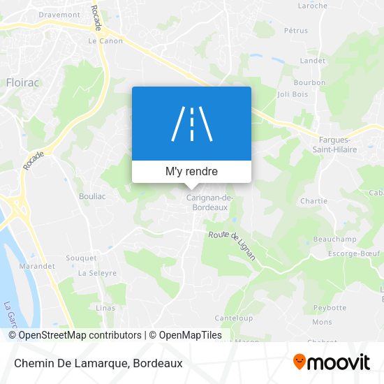 Chemin De Lamarque plan