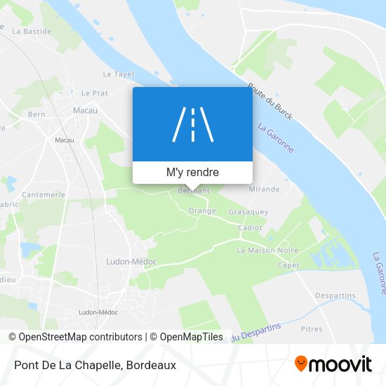 Pont De La Chapelle plan