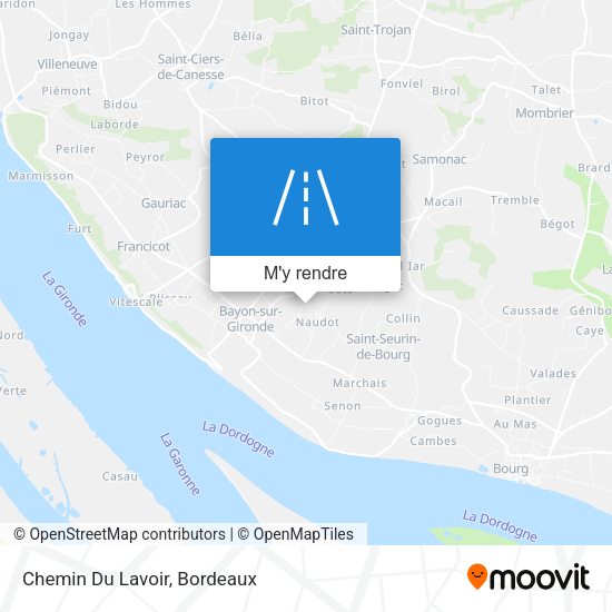 Chemin Du Lavoir plan