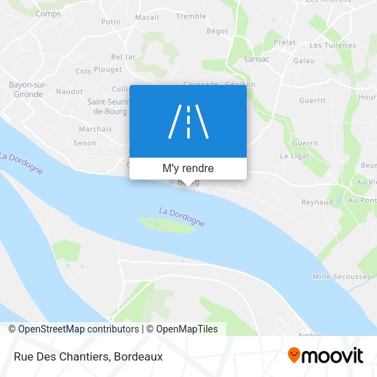 Rue Des Chantiers plan
